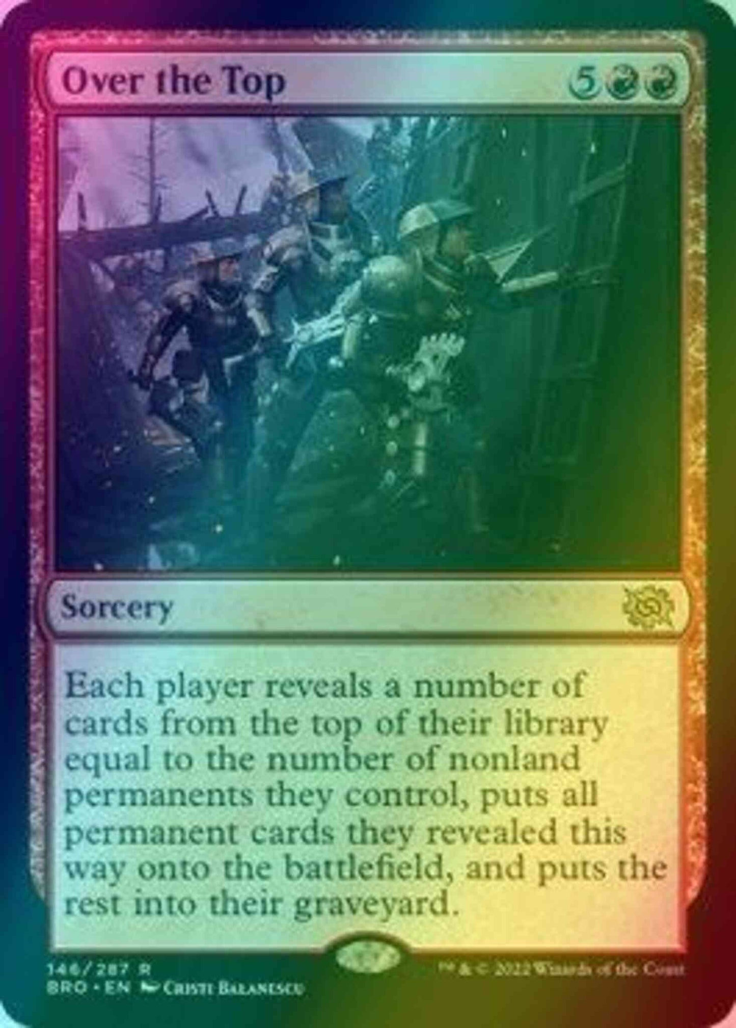 Over the Top [146] [The Brothers' War] [Foil]