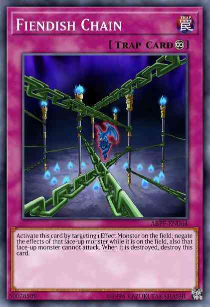 Fiendish Chain - YS17-EN039 - Common - 1st Edition