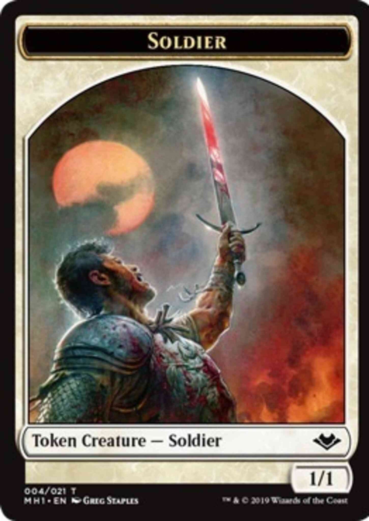 Soldier Token (04) // Squirrel Token (15) [Modern Horizons Tokens] [Non-Foil]