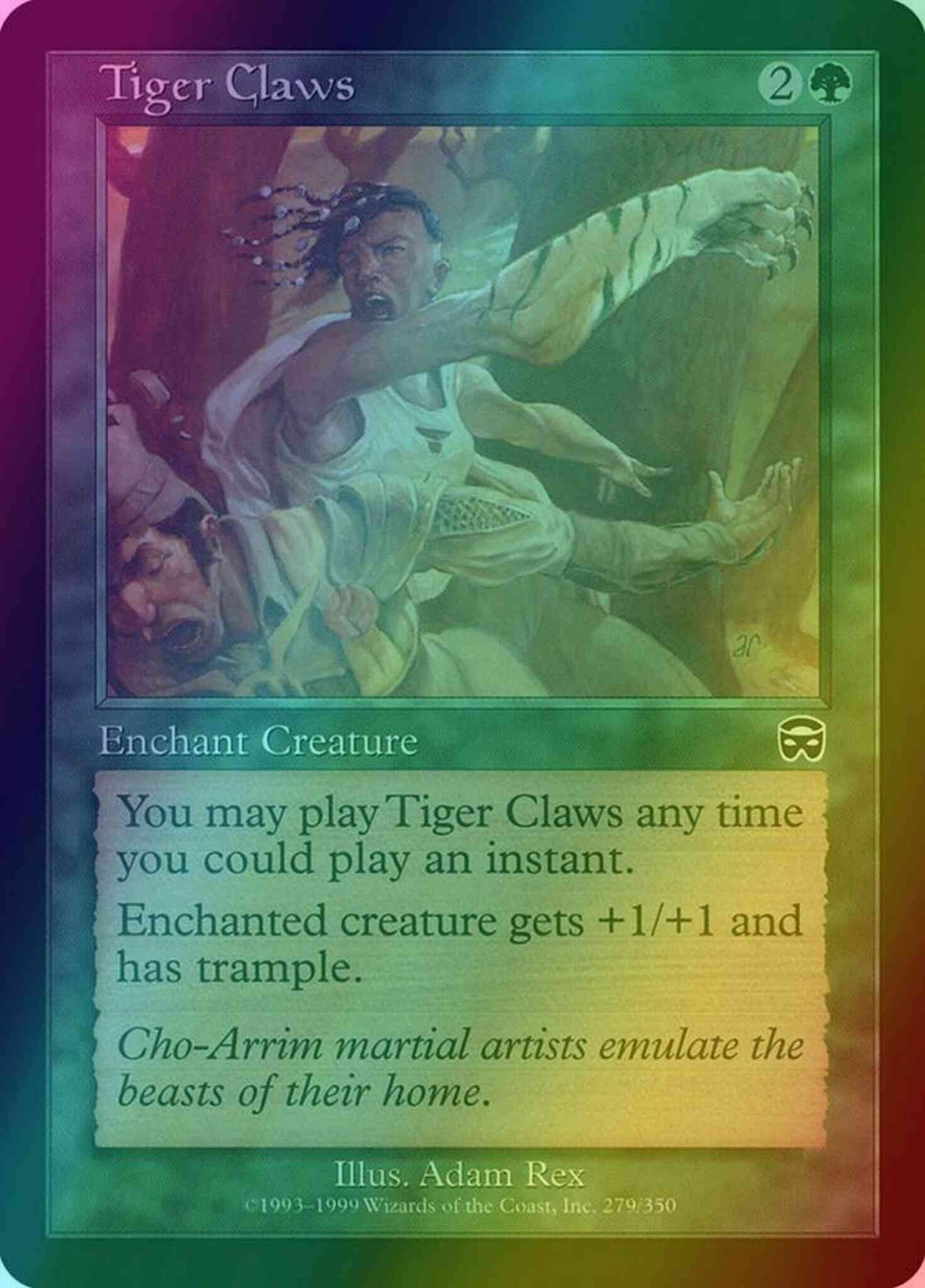Tiger Claws [279] [Mercadian Masques] [Foil]