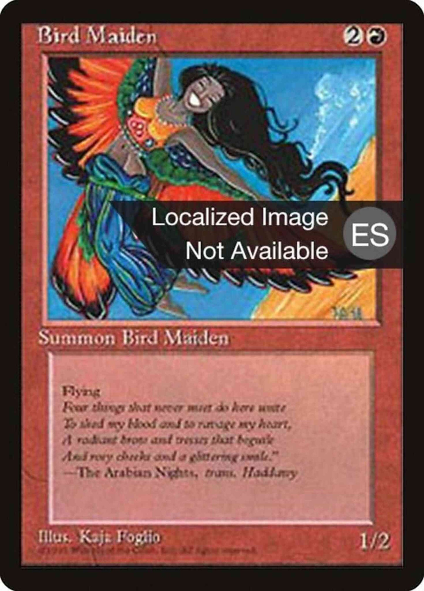 Bird Maiden - Spanish [177] [Fourth Edition Black Border: Spanish] [Non-Foil]
