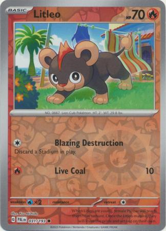 Litleo - 031/193 - Common [sv02-031] [Reverse Holo]