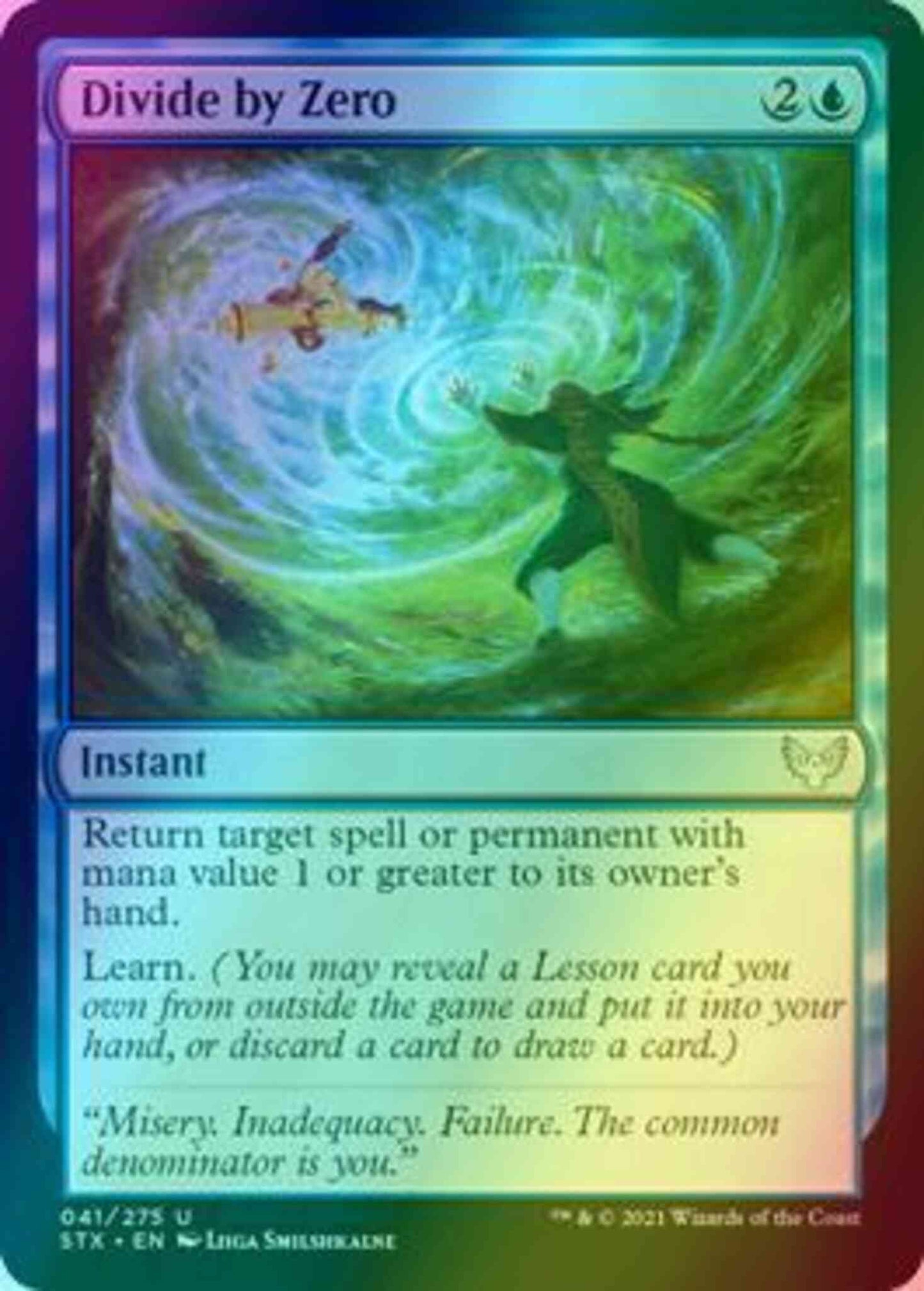 Divide by Zero [41] [Strixhaven: School of Mages] [Foil]