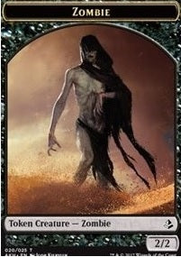 Earthshaker Khenra Token (04) // Zombie Token (20) [Hour of Devastation Tokens] [Non-Foil]