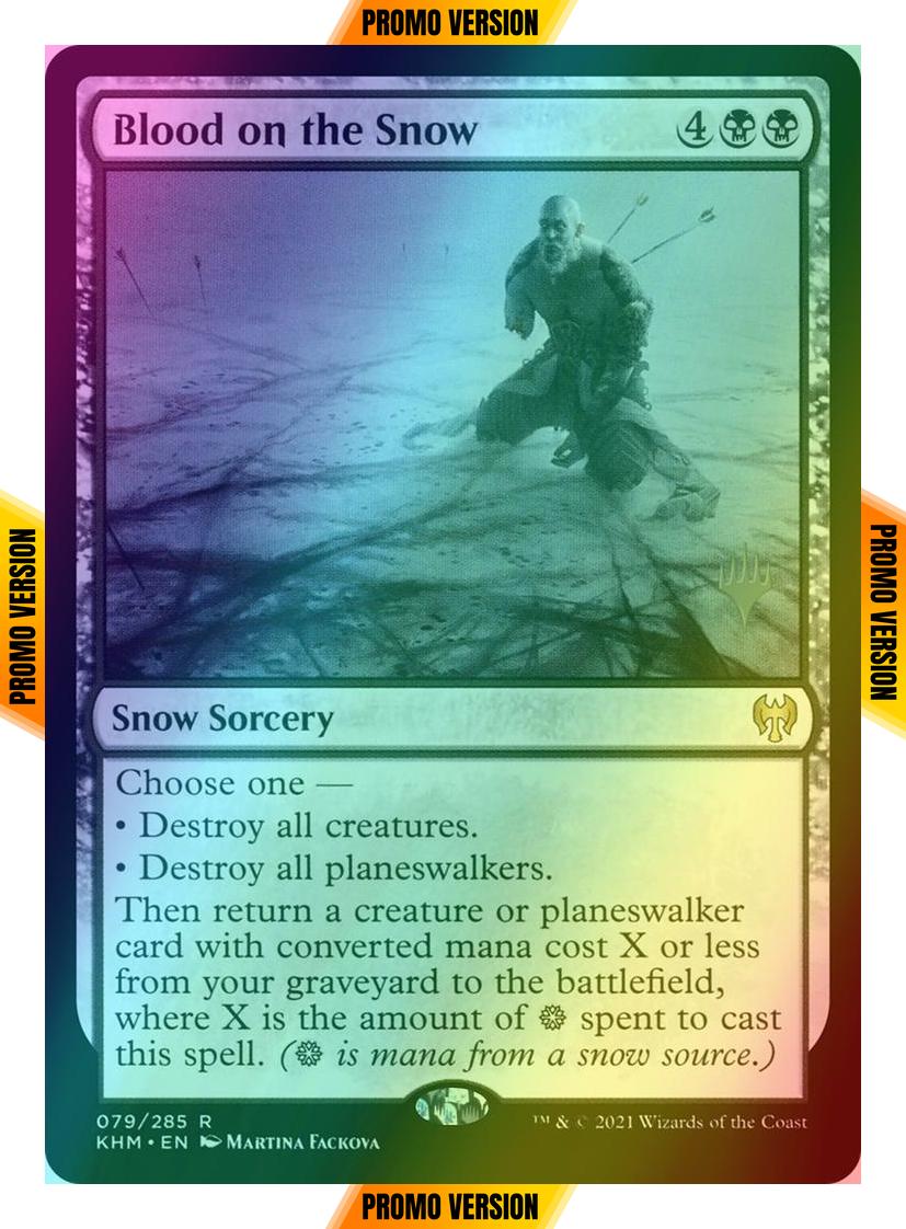 Blood on the Snow [Promo Pack] [79p] [Kaldheim Promos] [Foil]