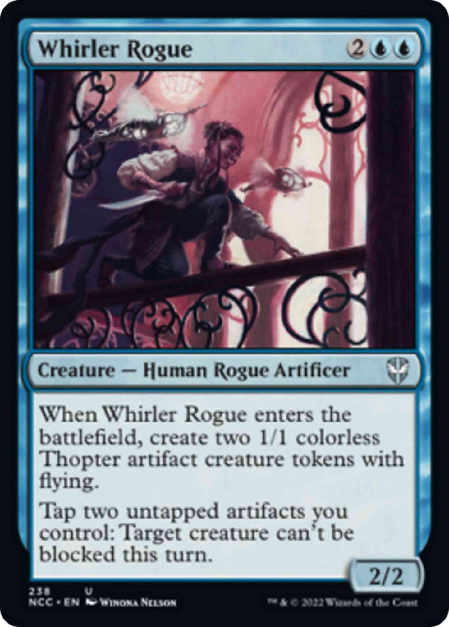 Whirler Rogue [238] [Streets of New Capenna: Commander] [Non-Foil]