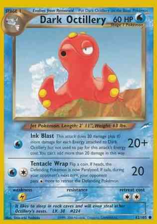 Dark Octillery - 62/105 - Common - Unlimited [neo4U-62] [Non-Holo]
