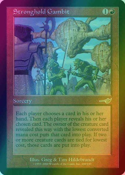 Stronghold Gambit [100] [Nemesis] [Foil] – Face to Face Games