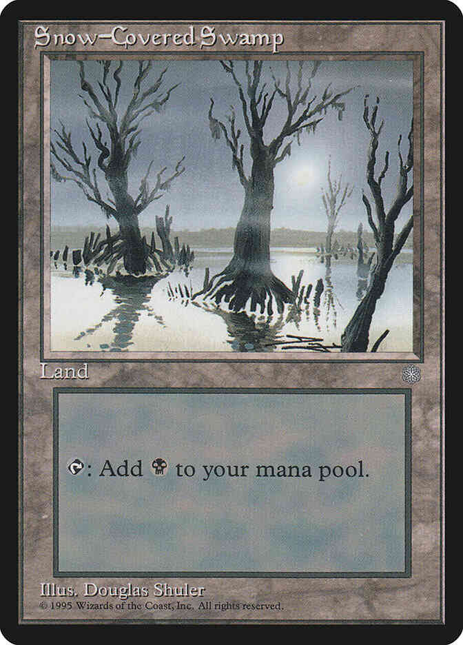 Snow-Covered Swamp [372] [Ice Age] [Non-Foil]