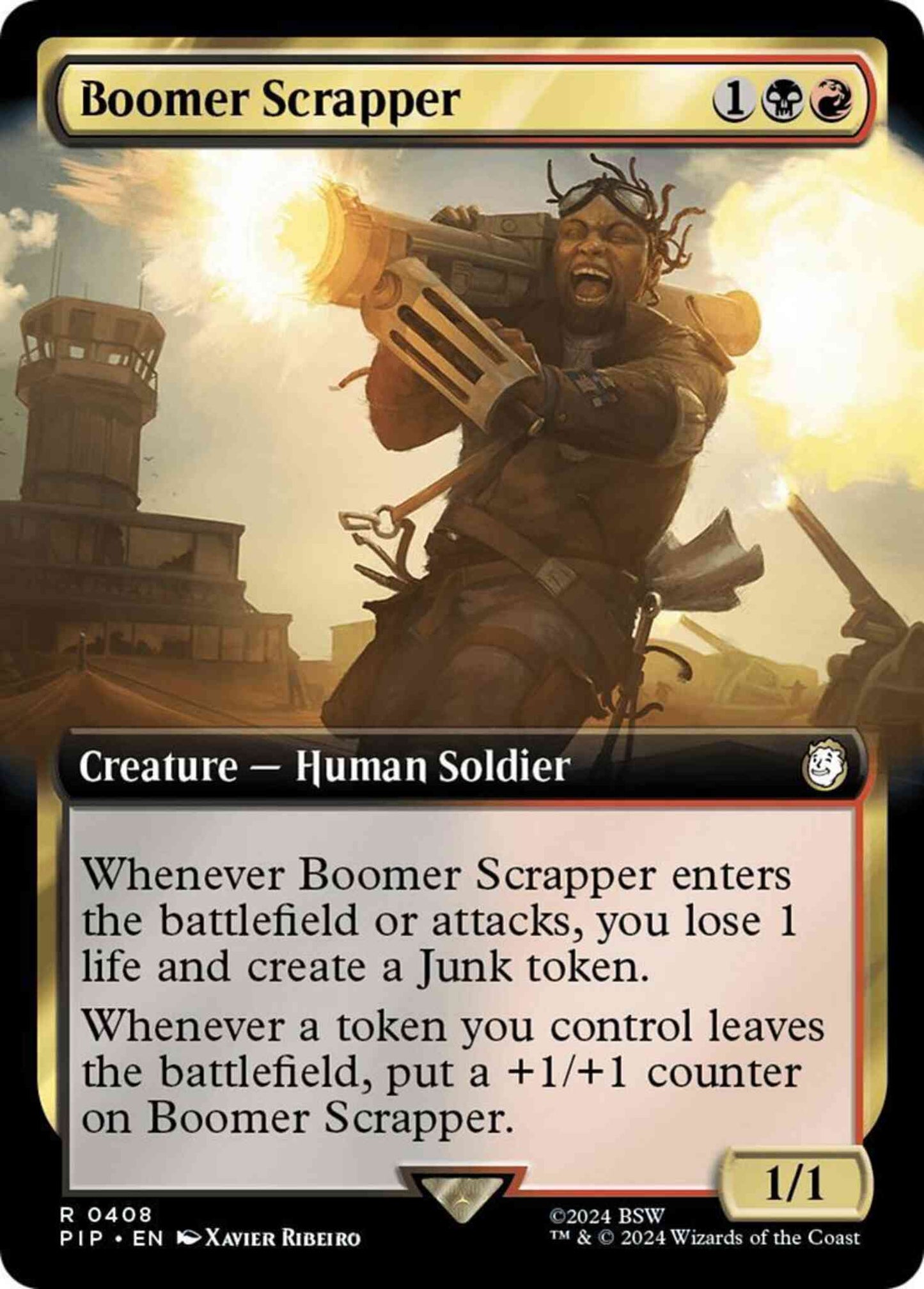 Boomer Scrapper [408] [Extended Art] [Fallout] [Non-Foil]