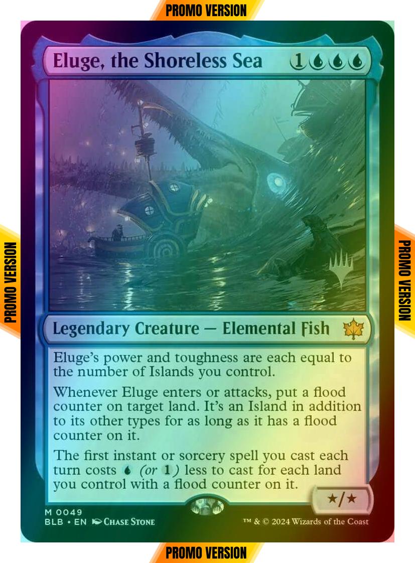 Eluge, the Shoreless Sea [49p] [Promo Pack] [Bloomburrow: Promos] [Foil]