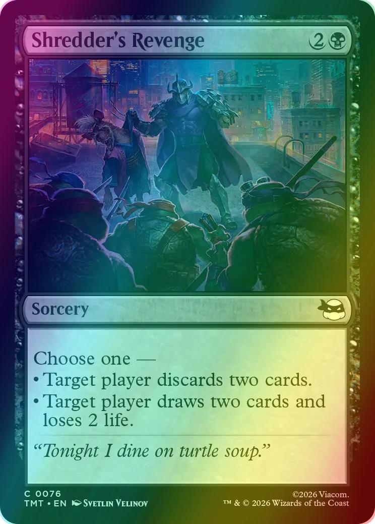 Shredder's Revenge [76] [Teenage Mutant Ninja Turtles] [Foil]