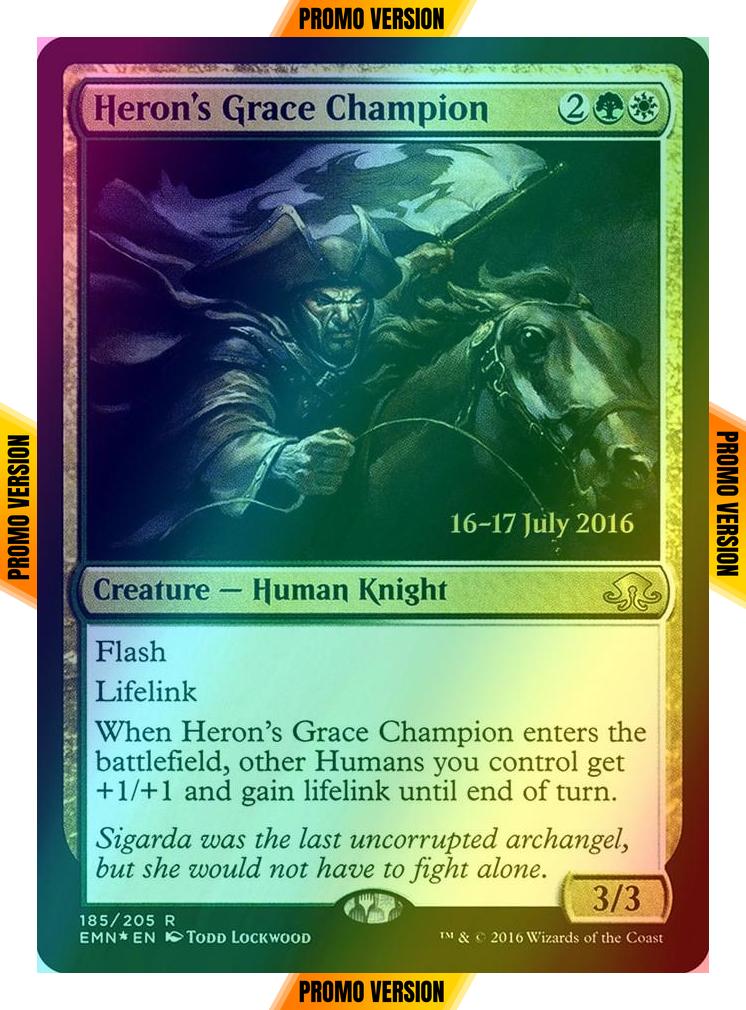 Heron's Grace Champion [185s] [Eldritch Moon Promos] [Foil]