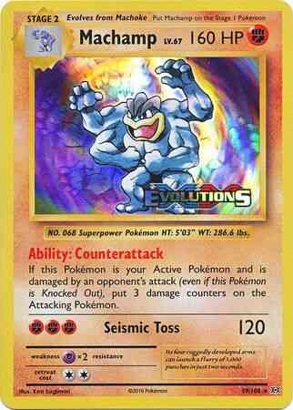 Machamp - 59/108 - XY Evolutions Prerelease Promo [Holo]