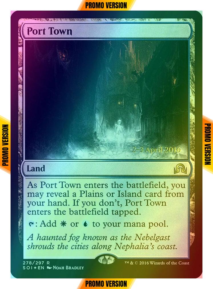Port Town [278s] [Shadows over Innistrad Promos] [Foil]