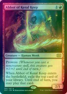Abbot of Keral Keep [100] [Double Masters 2022] [Foil]