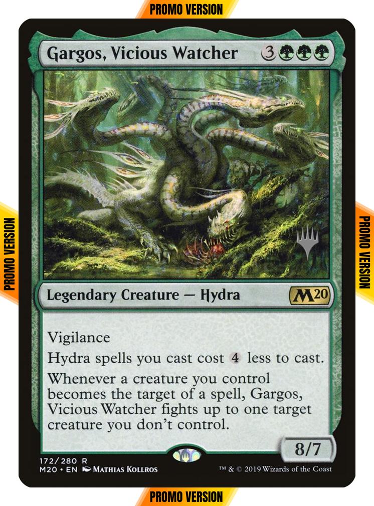 Gargos, Vicious Watcher [172p] [Promo Pack] [Core Set 2020 Promos] [Non-Foil]