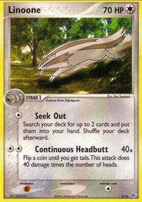 Linoone - 3/10 - Common [Non-Holo]