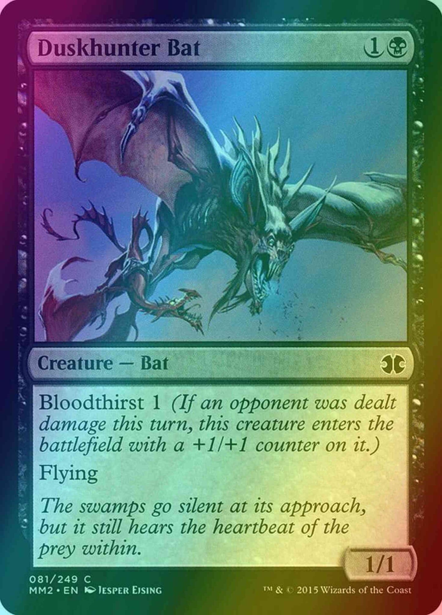 Duskhunter Bat [81] [Modern Masters 2015] [Foil]