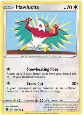 Hawlucha - 127/172 - Common [swsh9-127] [Non-Holo]