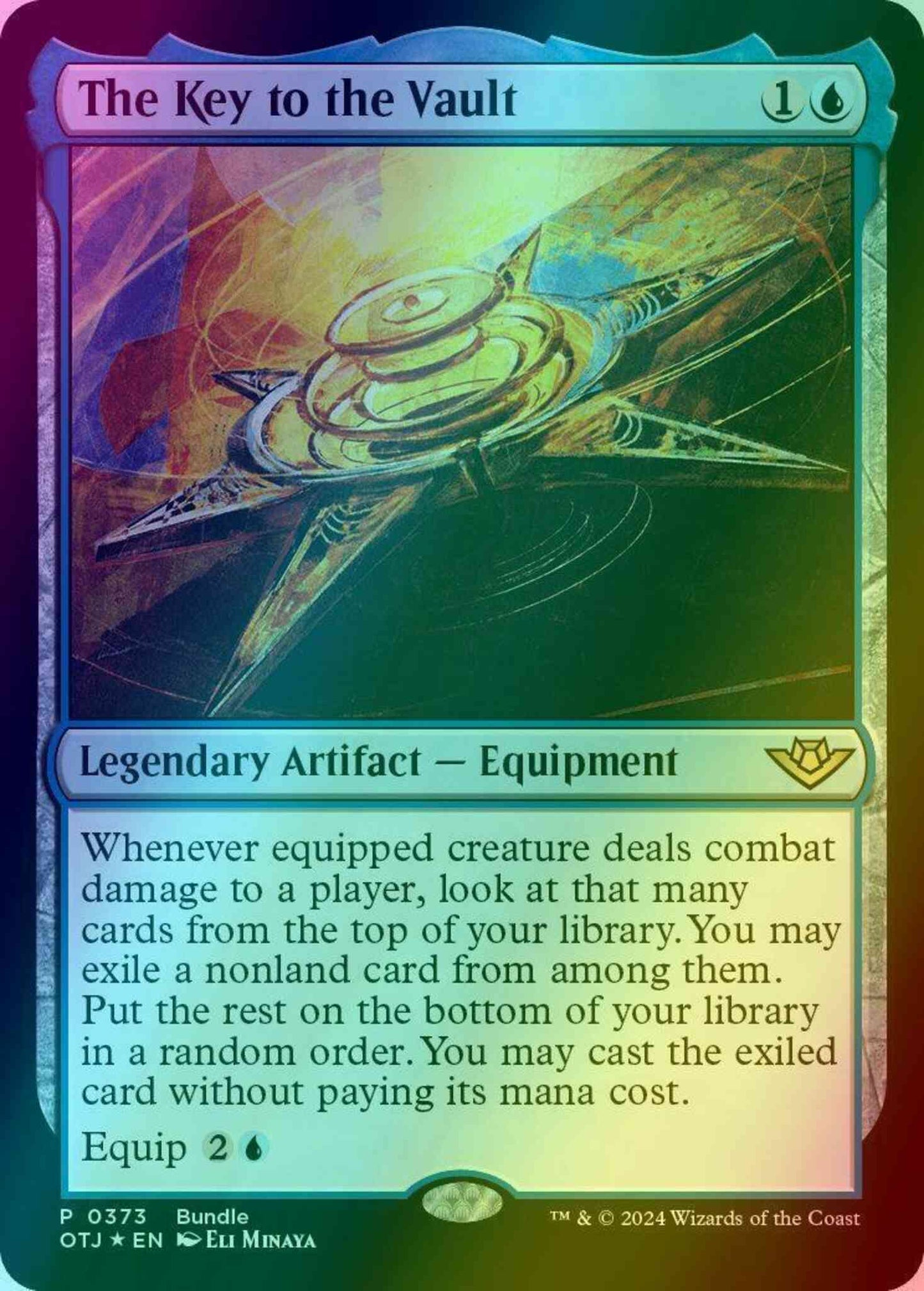 The Key to the Vault [373] [Bundle] [Outlaws of Thunder Junction] [Foil]