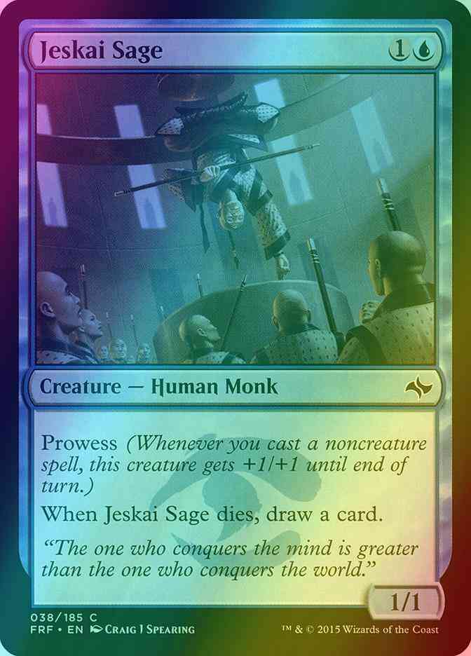 Jeskai Sage [38] [Fate Reforged] [Foil]