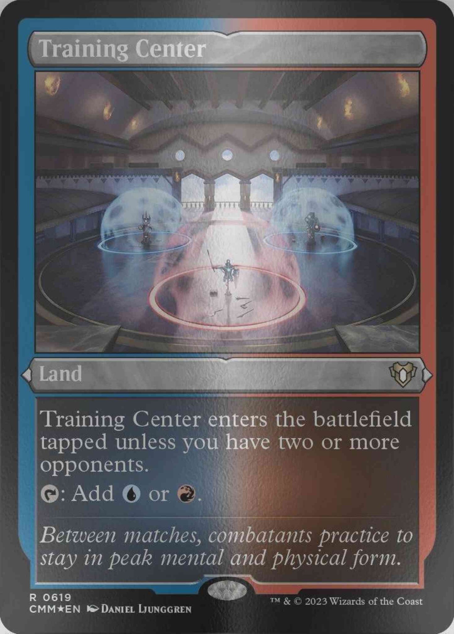 Training Center [619] [Commander Masters] [Etched Foil]
