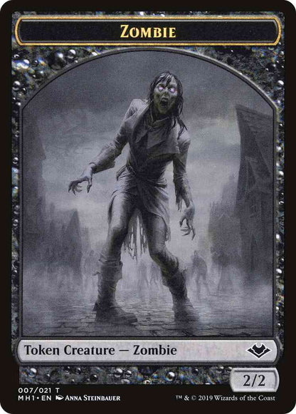 Bear Token (11) // Zombie Token (07) [Modern Horizons Tokens] [Non-Foil]