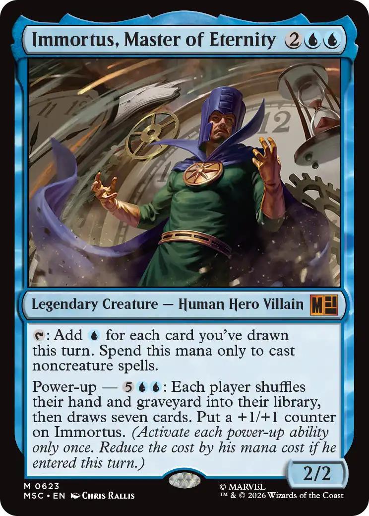 Immortus, Master of Eternity [623] [Jumpstart] [Marvel Super Heroes: Commander] [Non-Foil]