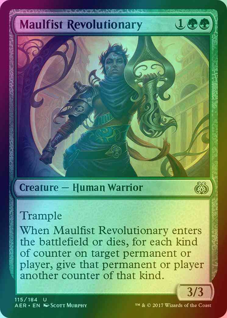 Maulfist Revolutionary [115] [Aether Revolt] [Foil]