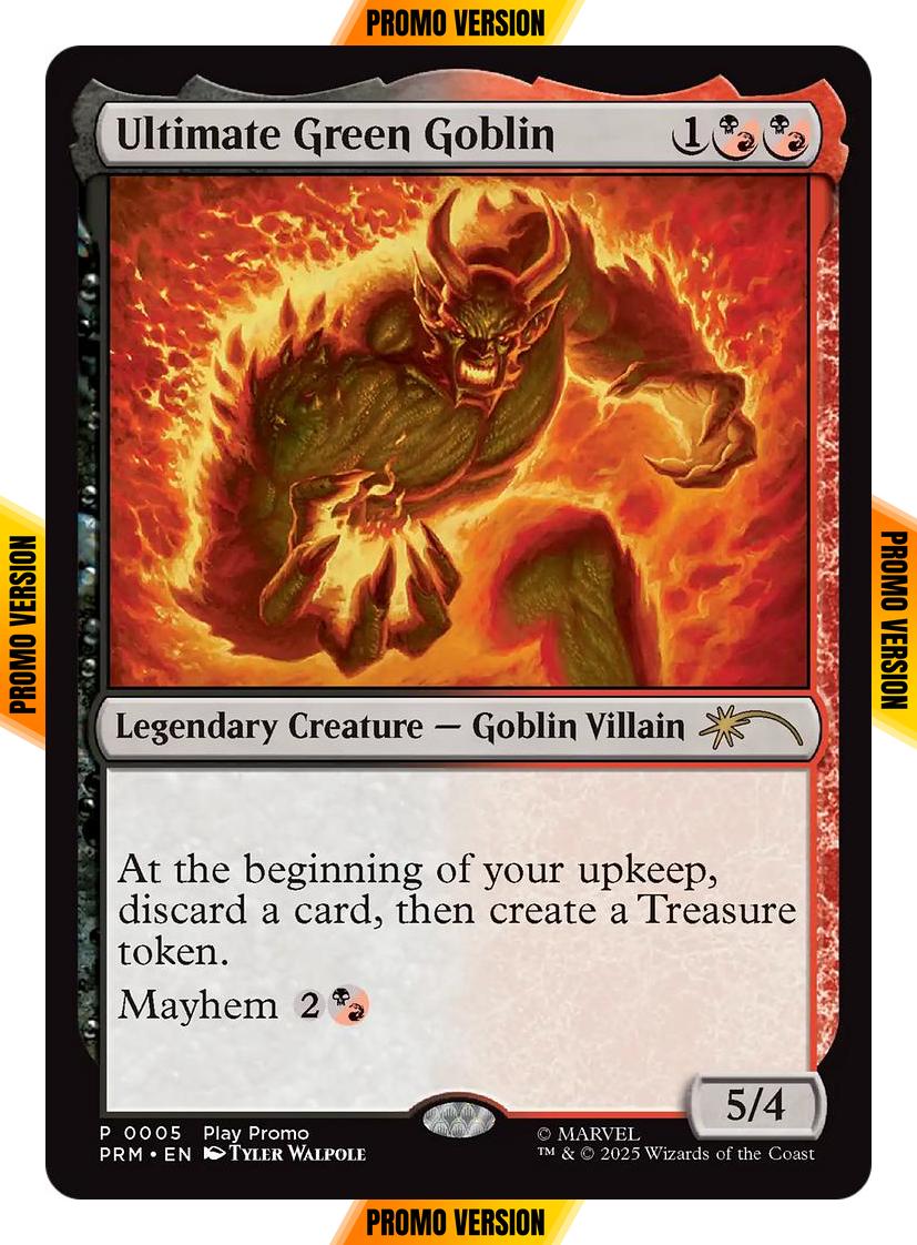 Ultimate Green Goblin [12] [PRM-0005] [Wizards Play Network 2025] [Non-Foil]