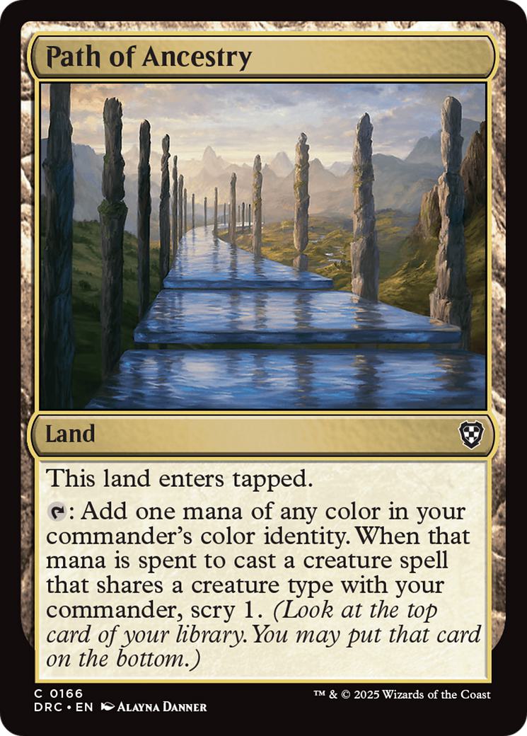 Path of Ancestry [166] [Living Energy] [Aetherdrift: Commander] [Non-Foil]