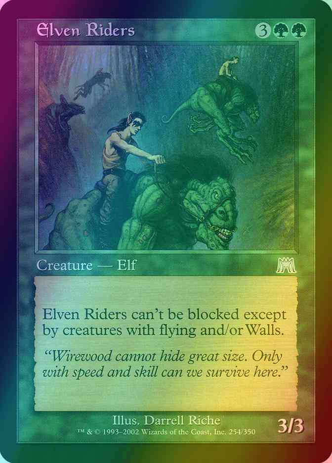 Elven Riders [254] [Onslaught] [Foil]