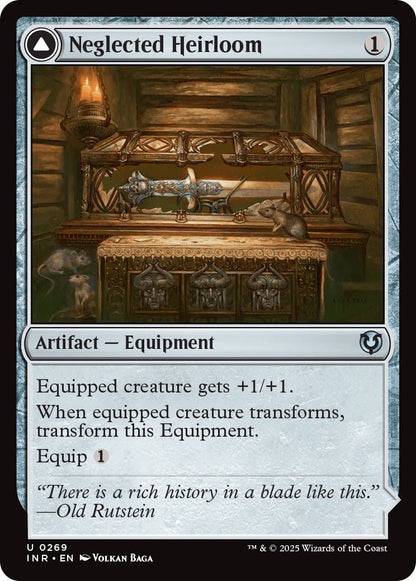 Neglected Heirloom // Ashmouth Blade [269] [Innistrad Remastered] [Non-Foil]