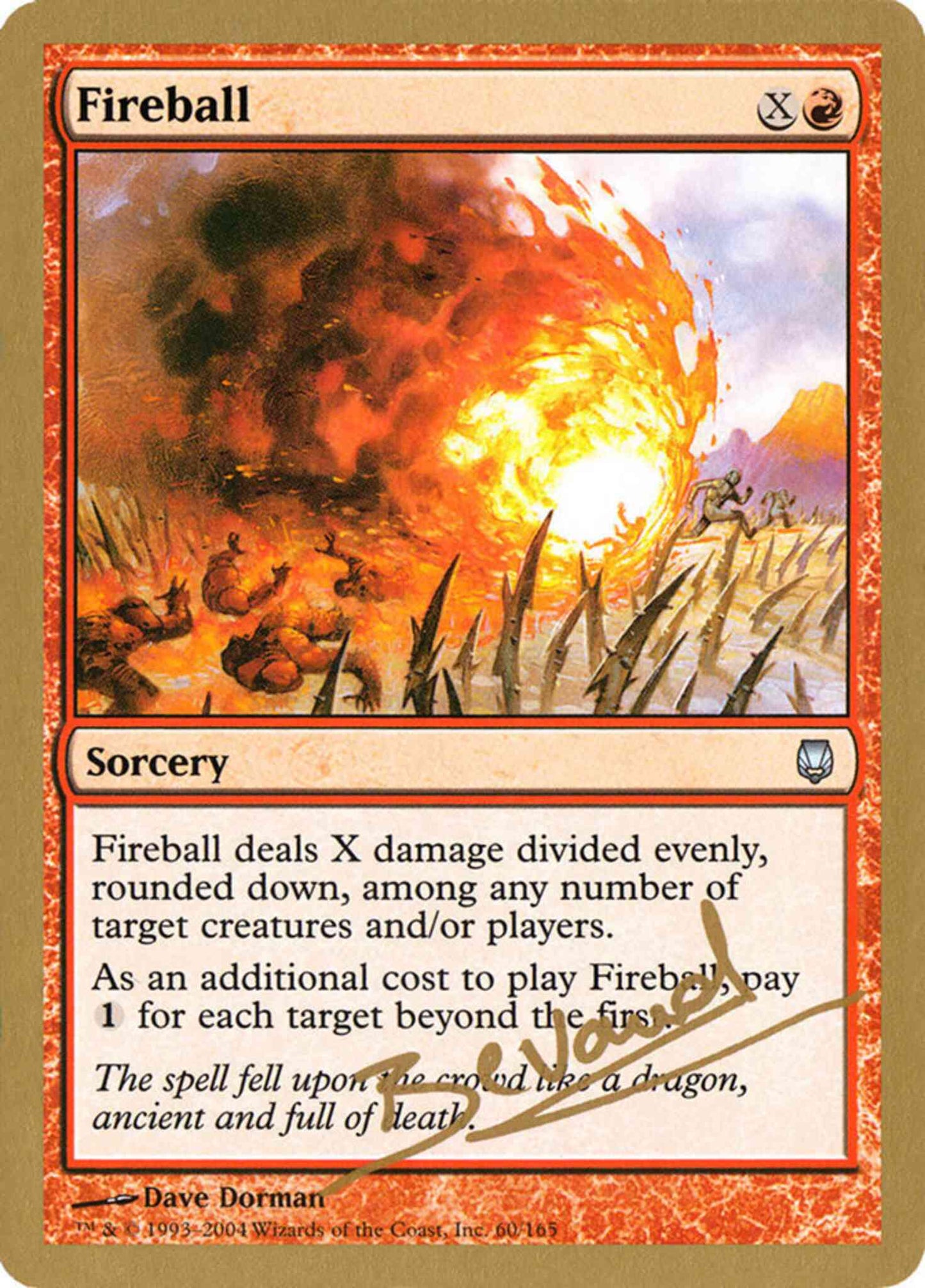 Fireball [mb60] [World Championship Decks 2004] [Non-Foil]