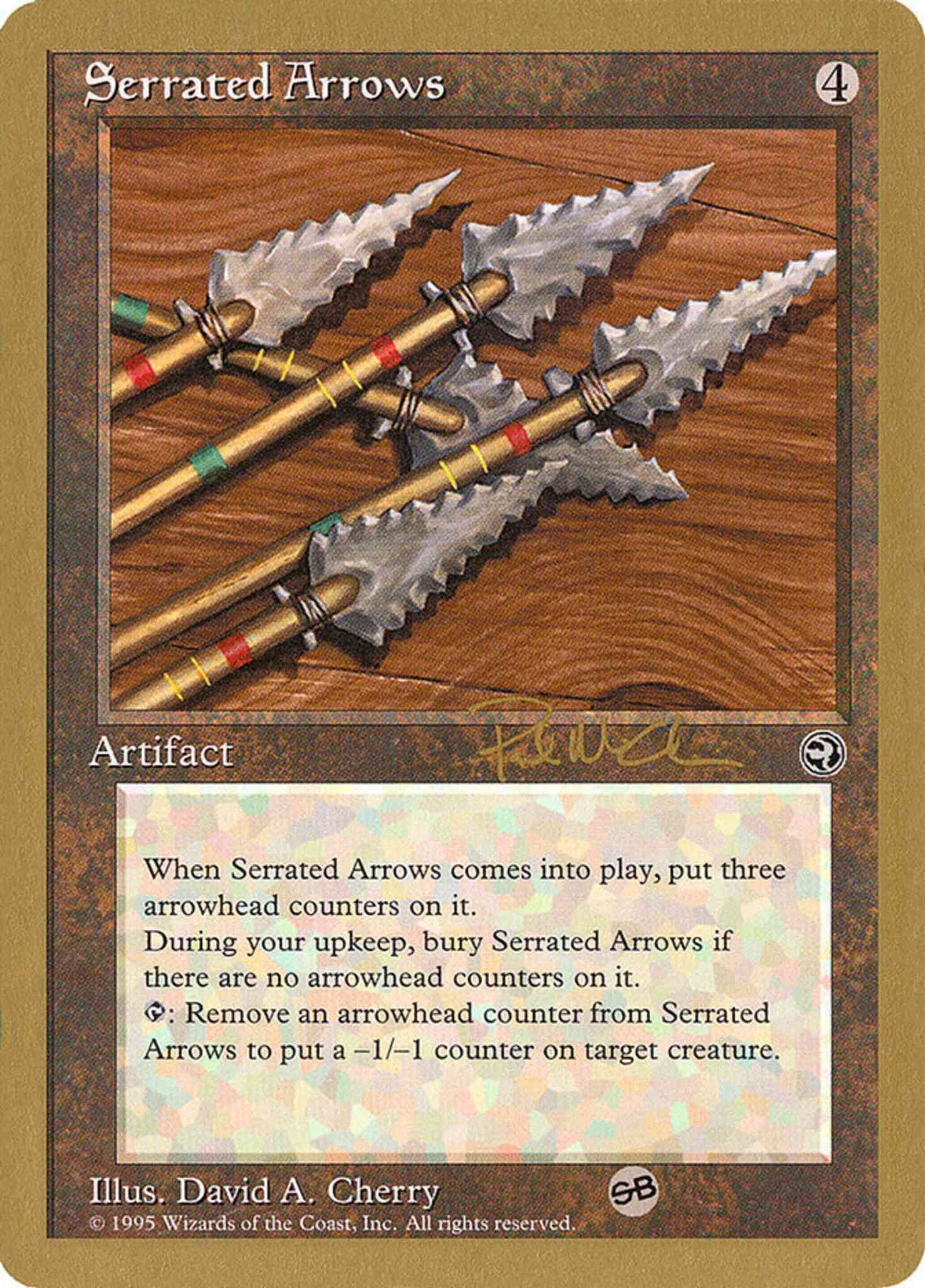 Serrated Arrows [pm110sb] [World Championship Decks 1997] [Non-Foil]