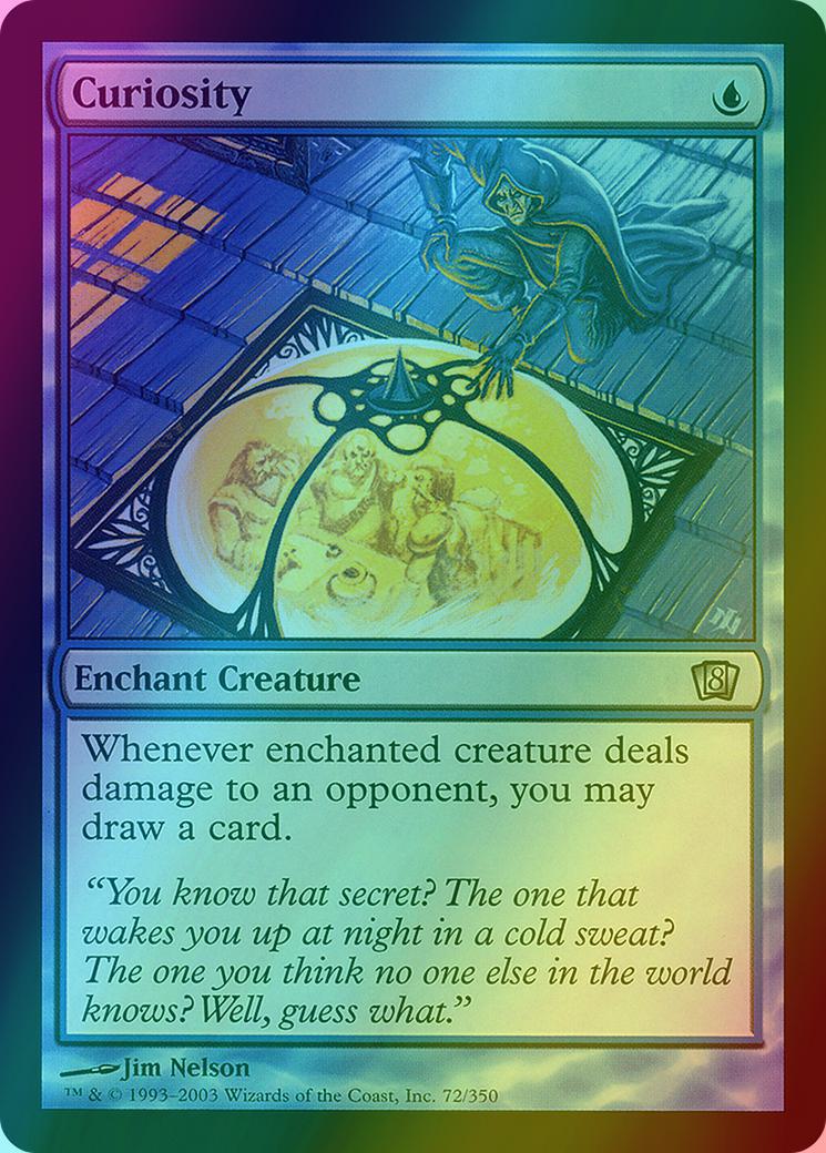 Curiosity [72x] [Eighth Edition] [Foil]