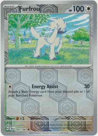 Furfrou - 051/064 - Common [sv065-051] [Reverse Holo]