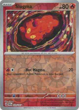 Slugma - 028/167 - Common [sv06-028] [Reverse Holo]