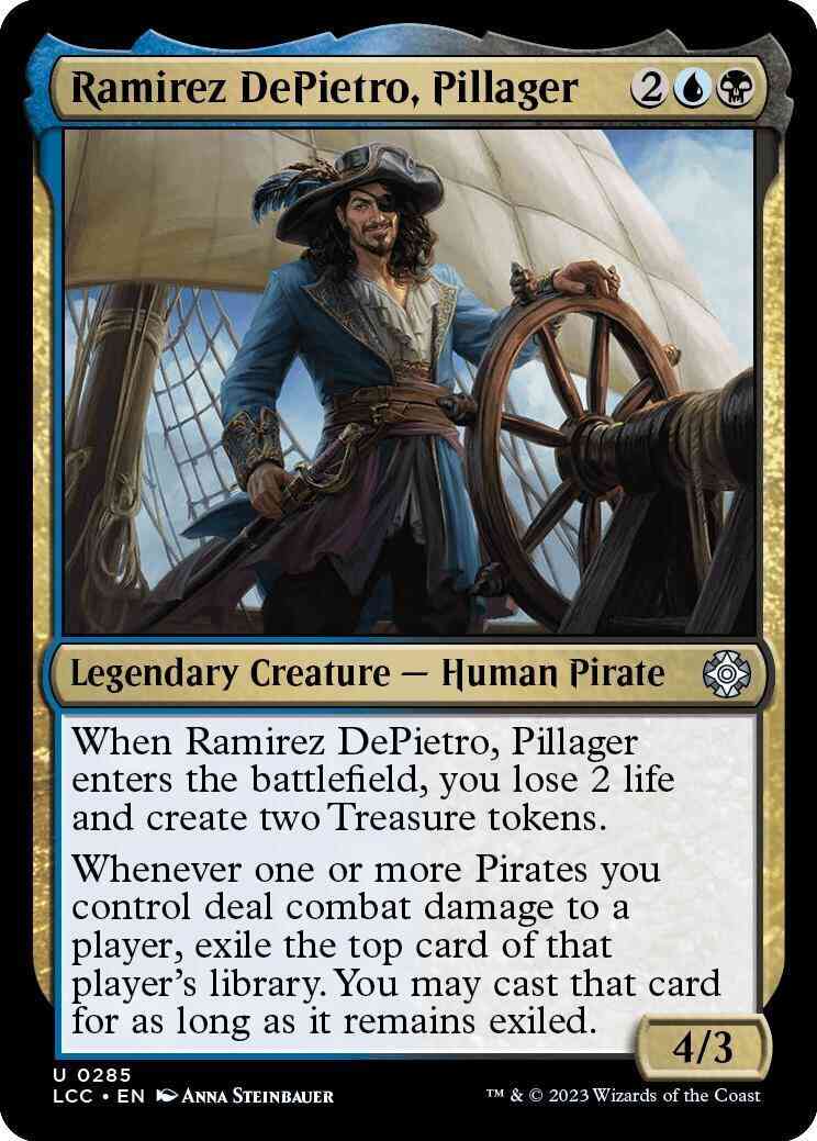 Ramirez DePietro, Pillager [285] [The Lost Caverns of Ixalan: Commander] [Non-Foil]