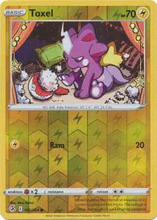 Toxel - 105/264 - Common [SWSH8-105] [Reverse Holo]