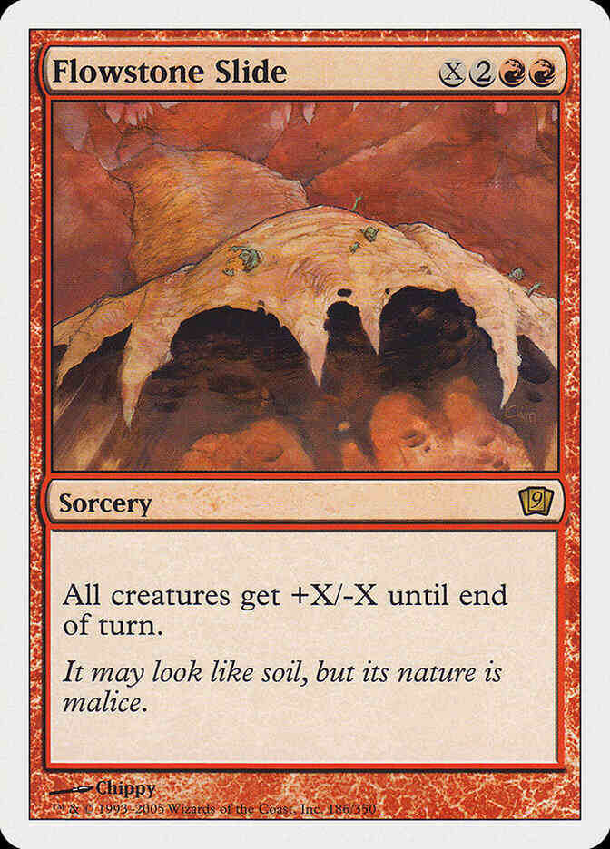 Flowstone Slide [186] [Ninth Edition] [Non-Foil]