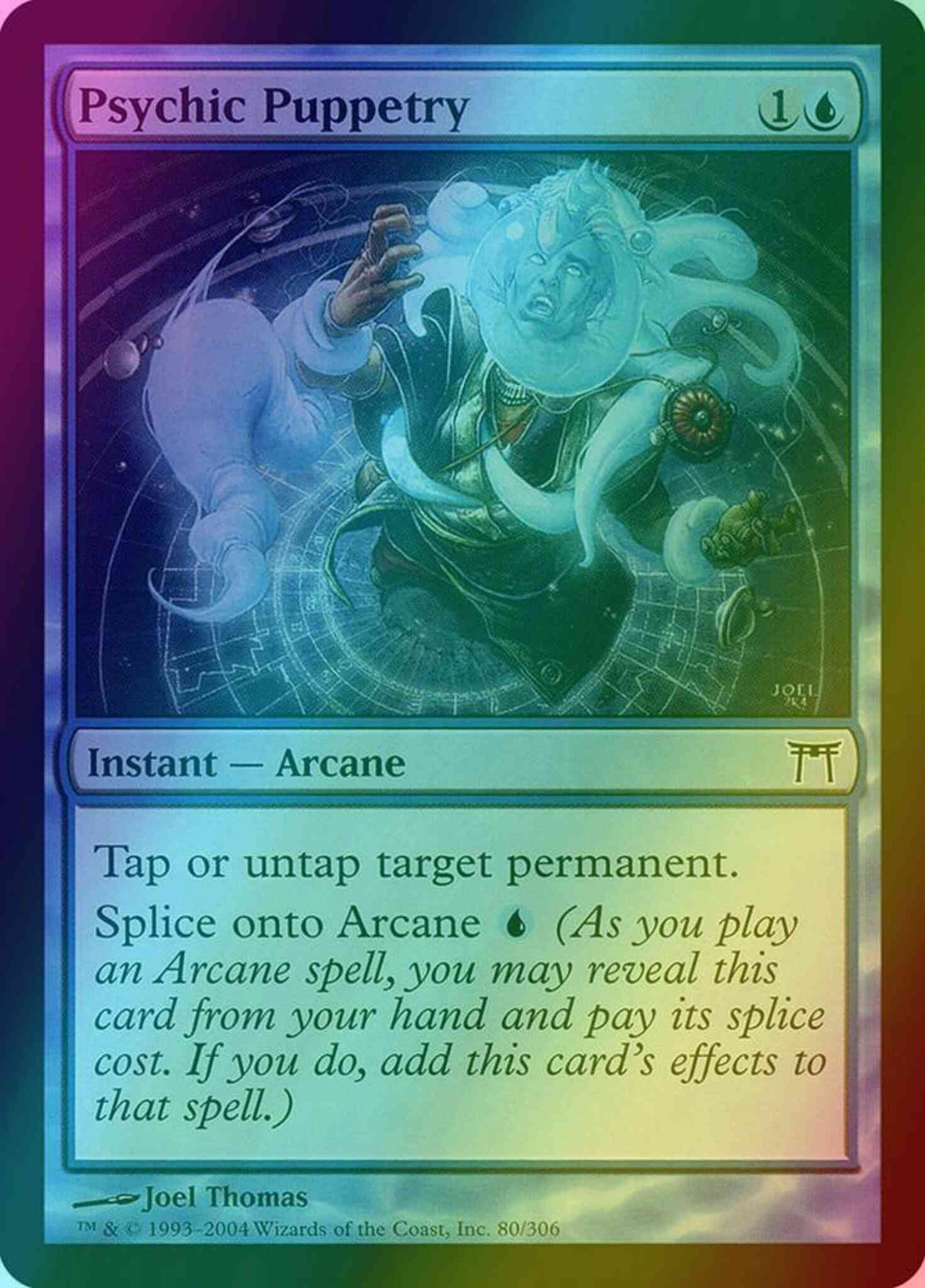 Psychic Puppetry [80] [Champions of Kamigawa] [Foil]