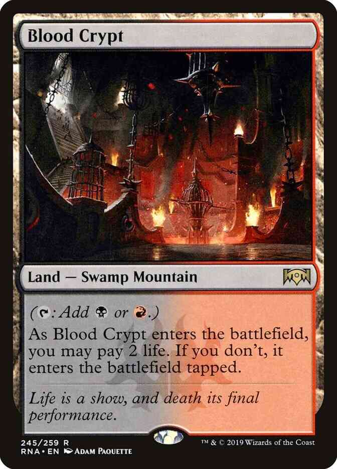Blood Crypt [245] [Ravnica Allegiance] [Non-Foil]