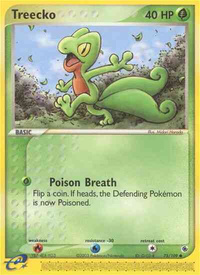 Treecko - 75/109 - Common [ex1-75] [Non-Holo]