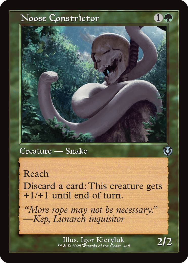 Noose Constrictor [415] [Retro Frame] [Innistrad Remastered] [Non-Foil]