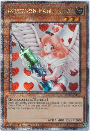 Injection Fairy Lily - RA03-EN117 - Quarter Century Secret Rare - 1st Edition