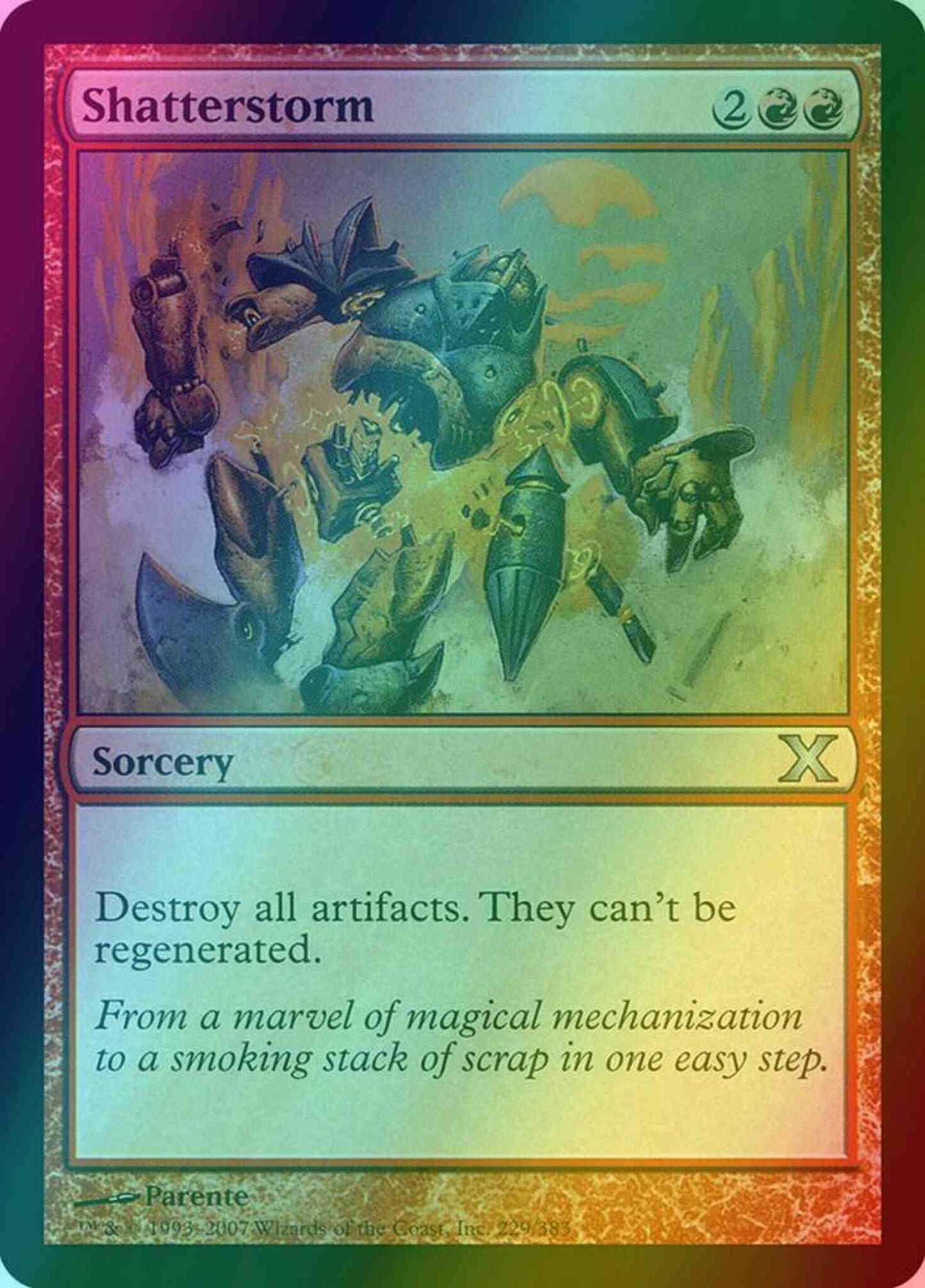 Shatterstorm [229] [Tenth Edition] [Foil]