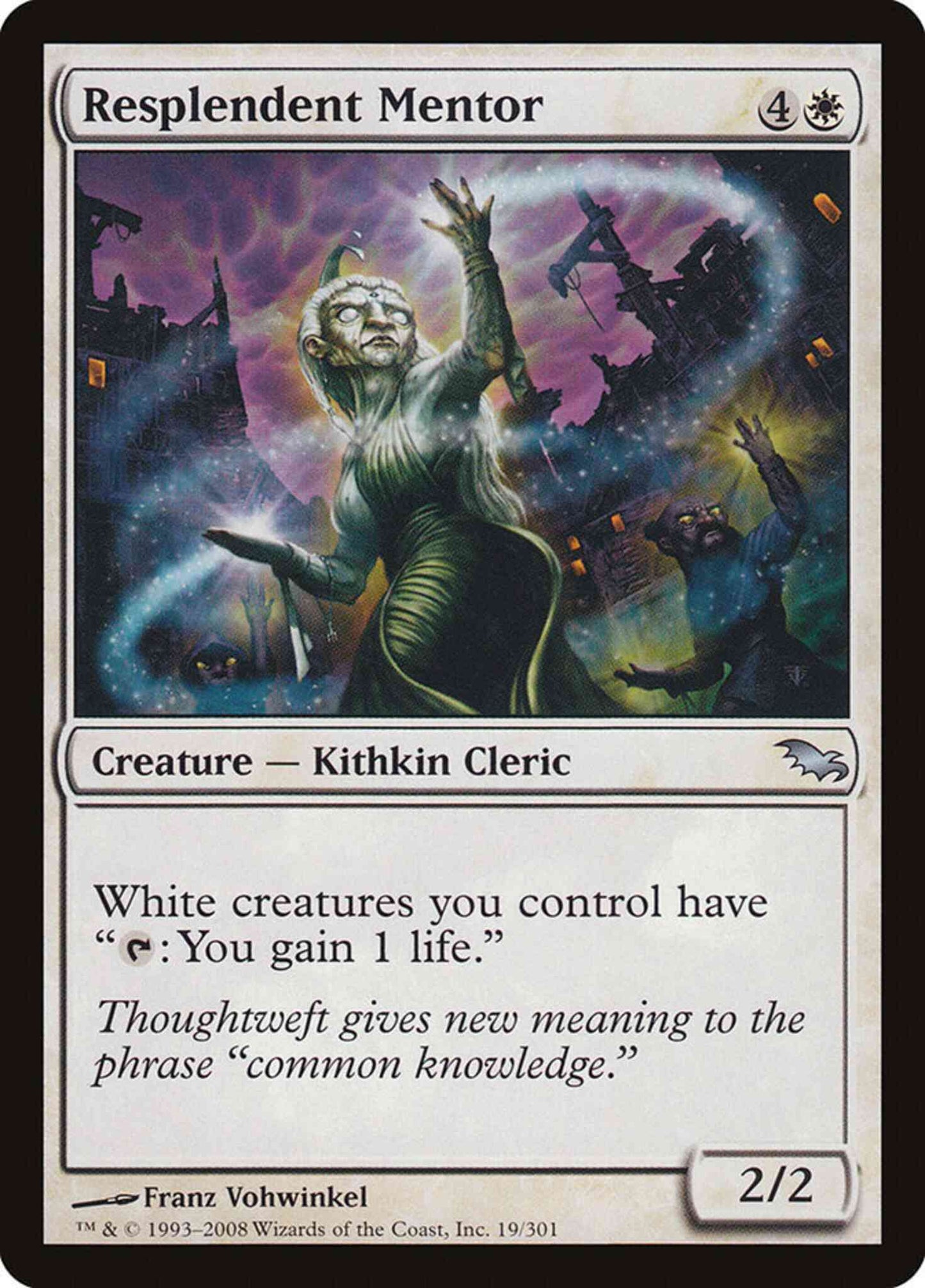 Resplendent Mentor [19] [Shadowmoor] [Non-Foil]