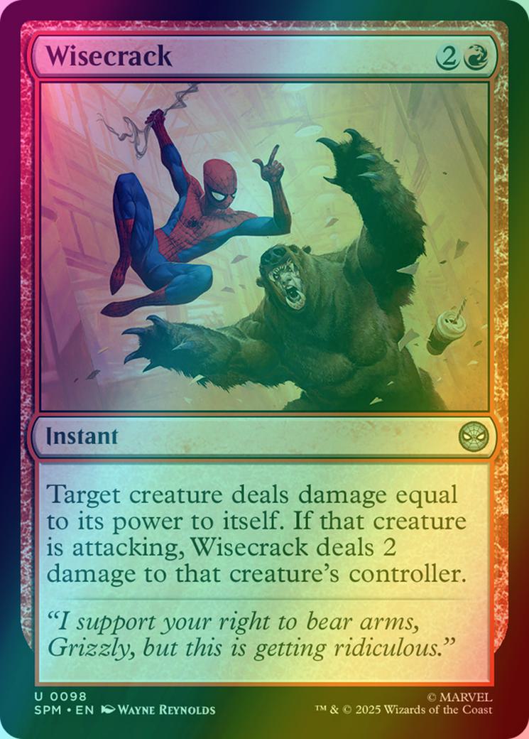 Wisecrack [98] [Marvel's Spider-Man] [Foil]